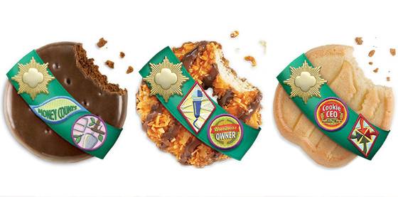 Girl Scout Cookies, Thin Mints, Samoas Girl Scout Cookies, Thin Mints, Samoas